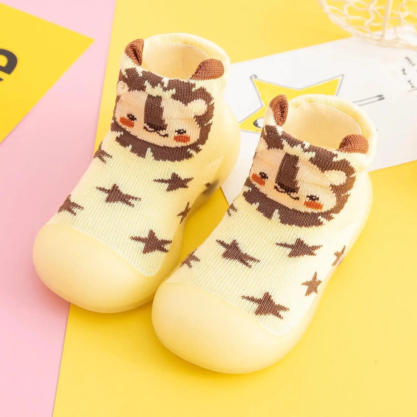 Jungle Animals Pre Walker Baby Shoes